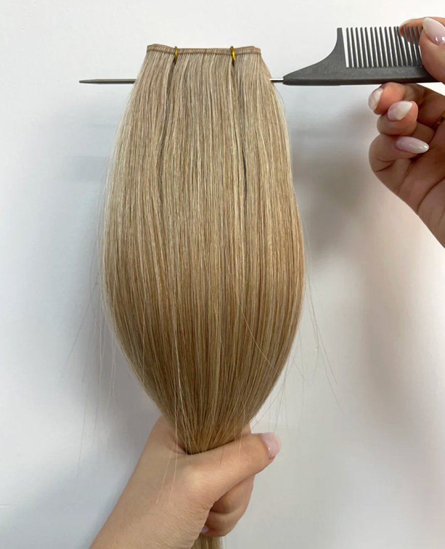 Custom Color Genius Weft Hair Extensions #M6-60-1001(100g)