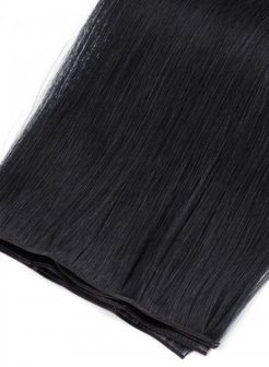 Jet Black Remy Cuticle Aligned Genius Weft Double Drawn