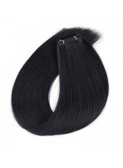 Jet Black Remy Cuticle Aligned Genius Weft Double Drawn