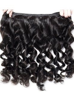 loose wave virgin 100% human hair bundles
