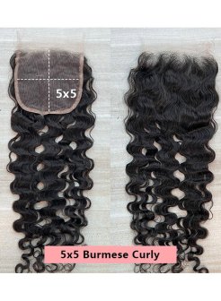 12A double drawn burmese curly virgin 100% human hair bundles