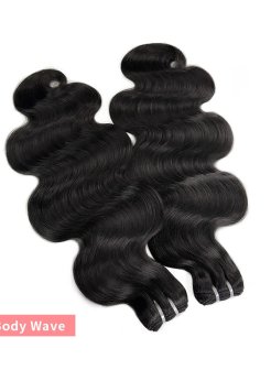 12A body wave virgin cuticle aligned 100% human hair bundles