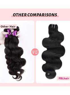 12A body wave virgin cuticle aligned 100% human hair bundles