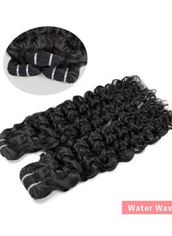 Luxury water wave virgin 100% human hair bundles