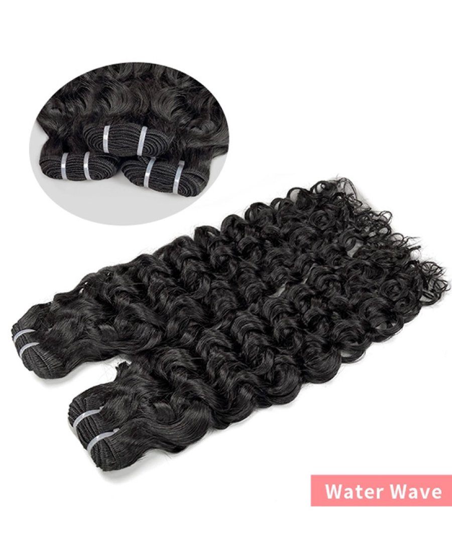 Luxury water wave virgin 100% human hair bundles