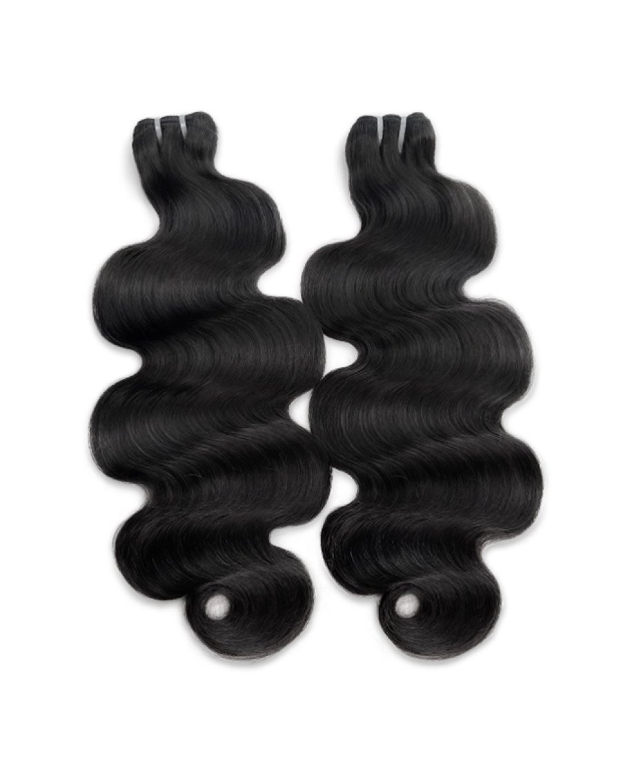 12A body wave virgin cuticle aligned 100% human hair bundles