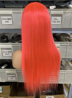 613 Light Color Lace Front Wig Human Hair Wigs