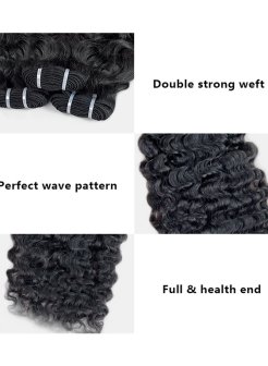 burmese curly virgin 100% unprocessed human hair bundles