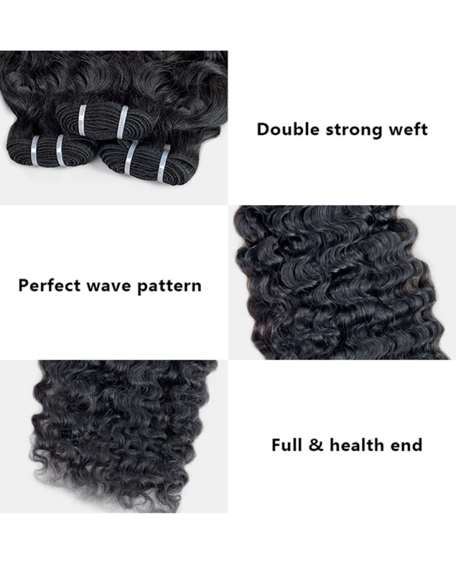 burmese curly virgin 100% unprocessed human hair bundles
