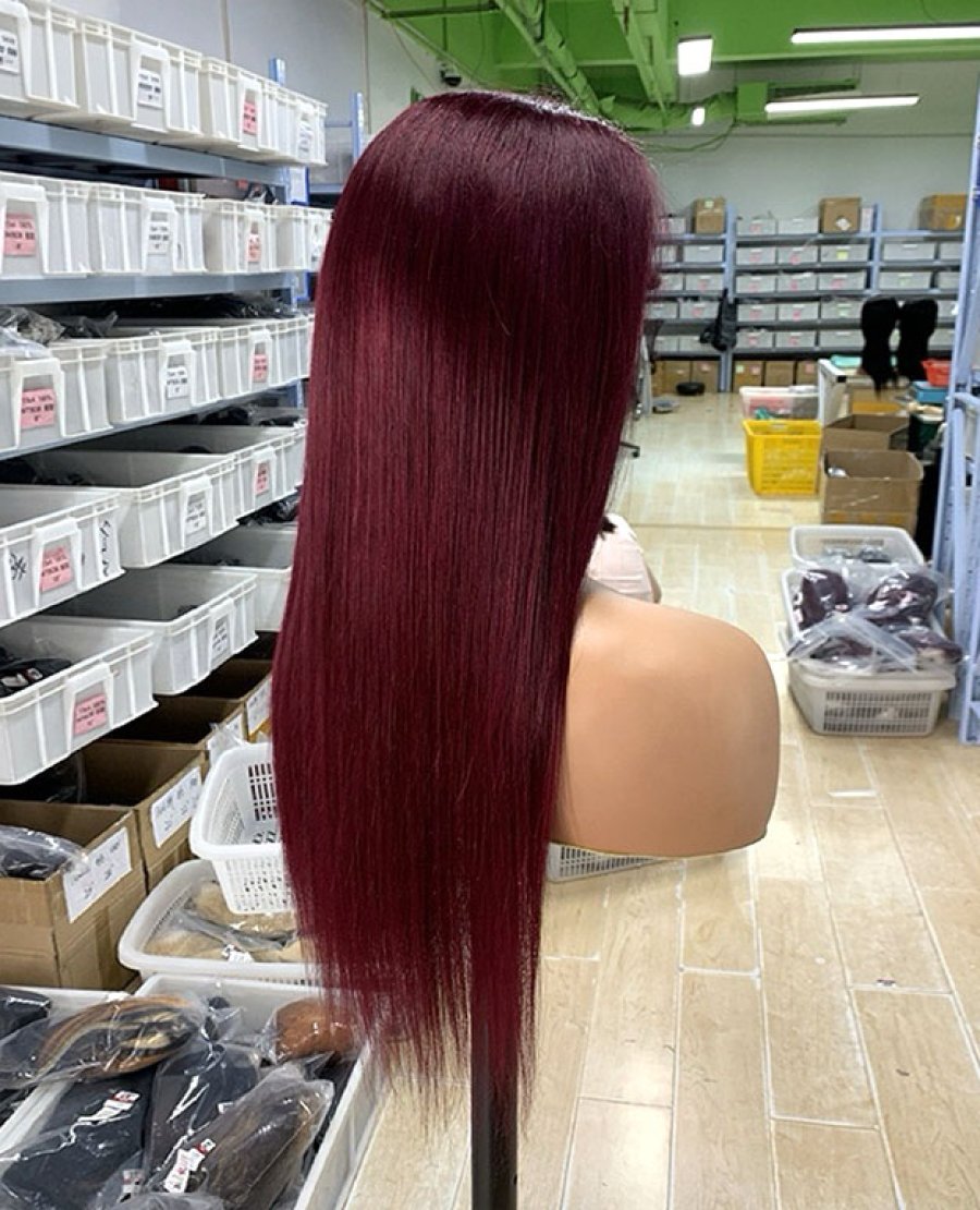 99J color 13x4 full frontal wig