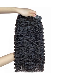 burmese curly virgin 100% unprocessed human hair bundles