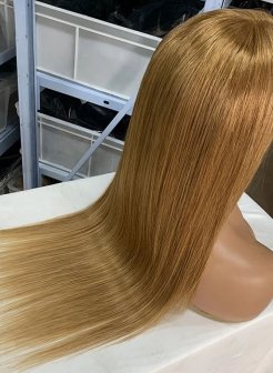 13x4 Brazilian Virgin Hair Pre Plucked Baby Hair #30 wig