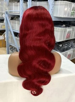 99J color 13x4 full frontal wig