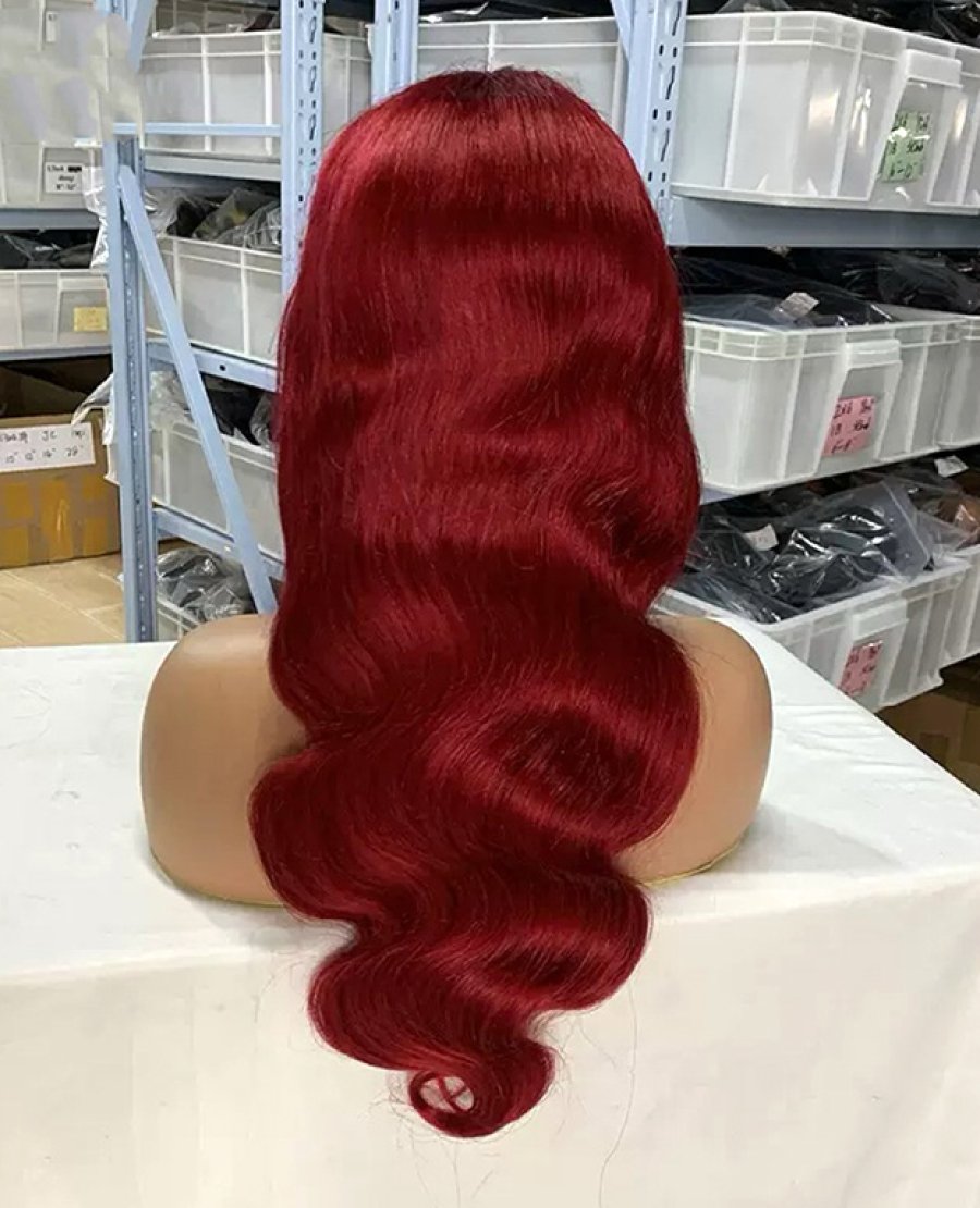 99J color 13x4 full frontal wig