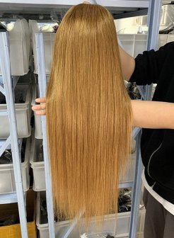13x4 Brazilian Virgin Hair Pre Plucked Baby Hair #30 wig