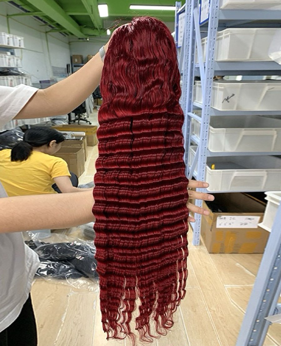 99J color 13x4 full frontal wig