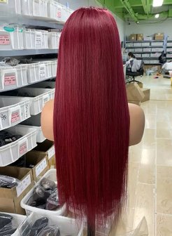 99J color 13x4 full frontal wig