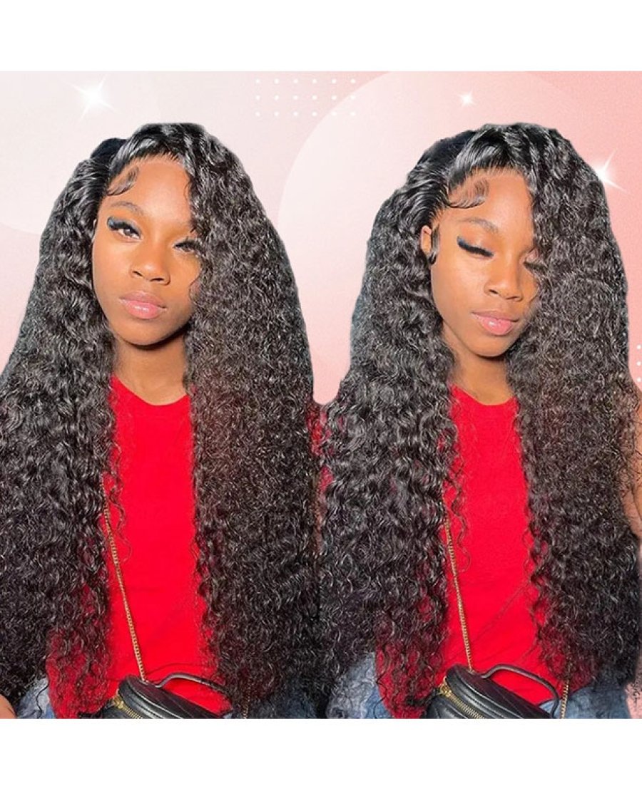 deep curly 100% brazilian virgin human hair