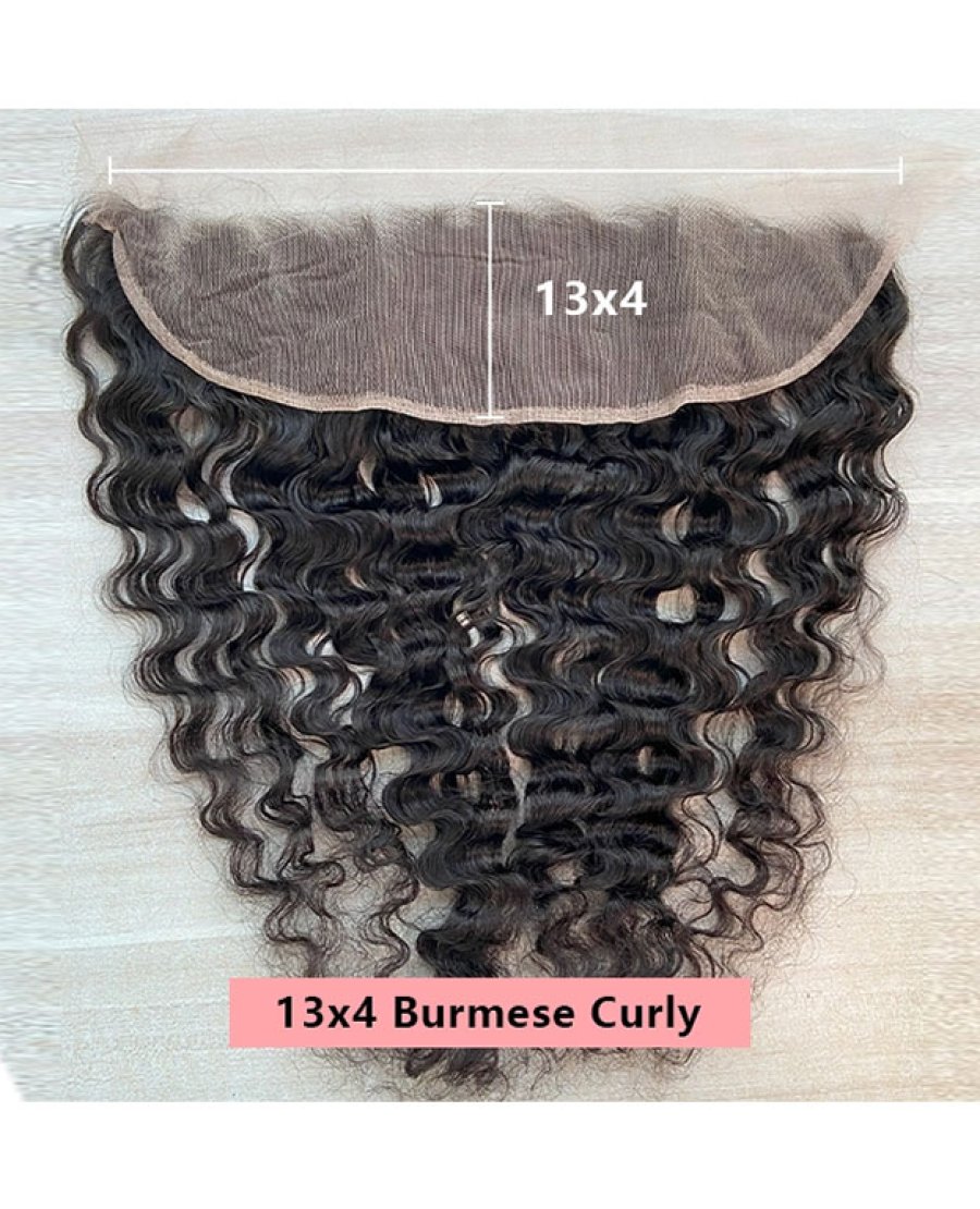 burmese curly virgin 100% unprocessed human hair bundles
