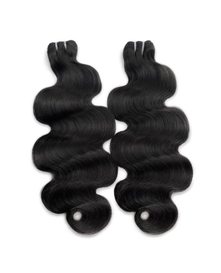 100% Human Hair Body Wave Bundles No Shedding Tangle Free