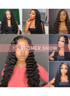 deep wave virgin 100% human hair unprocessed cuticle aligned bundles
