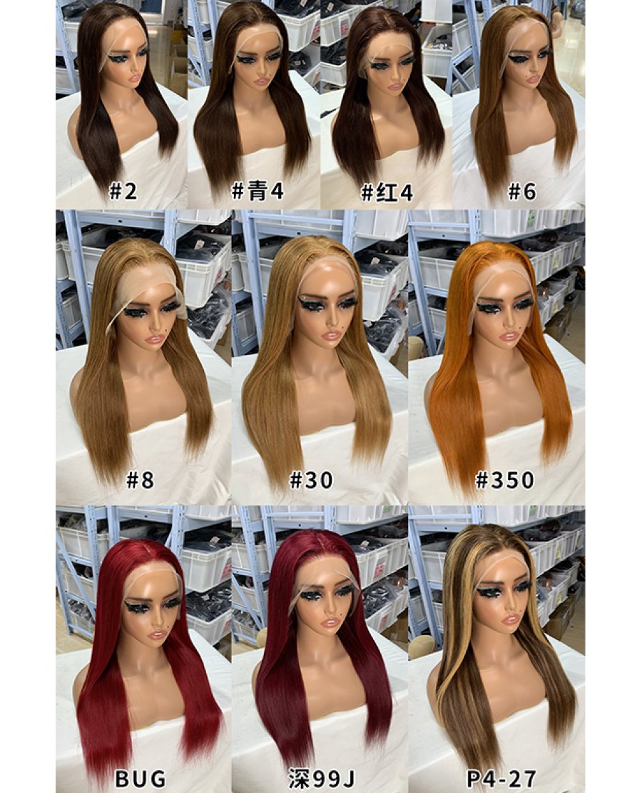 13x4 Brazilian Virgin Hair Pre Plucked Baby Hair #30 wig