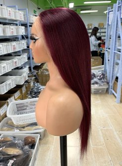 99J color 13x4 full frontal wig