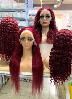 99J color 13x4 full frontal wig