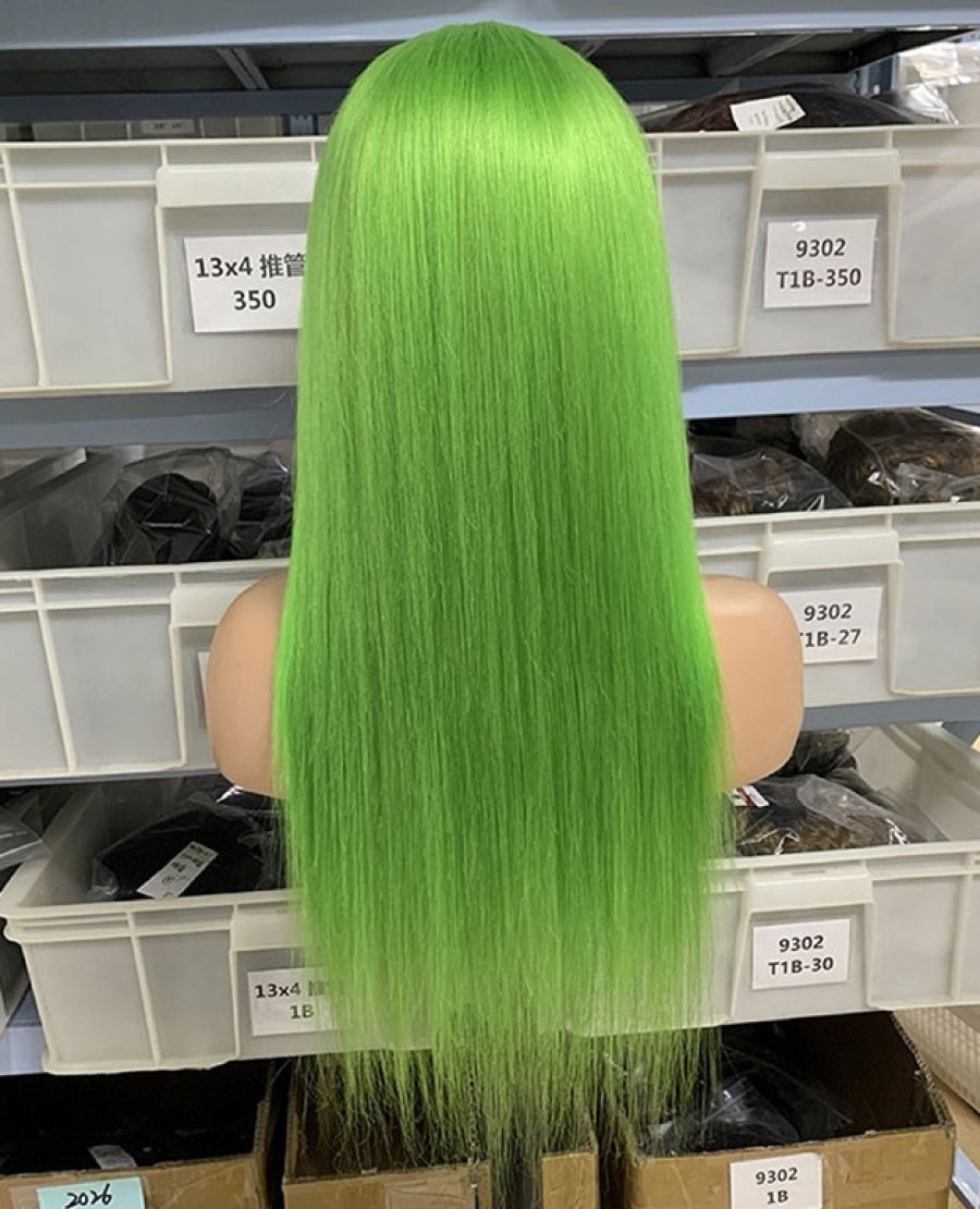 613 Light Color Lace Front Wig Human Hair Wigs