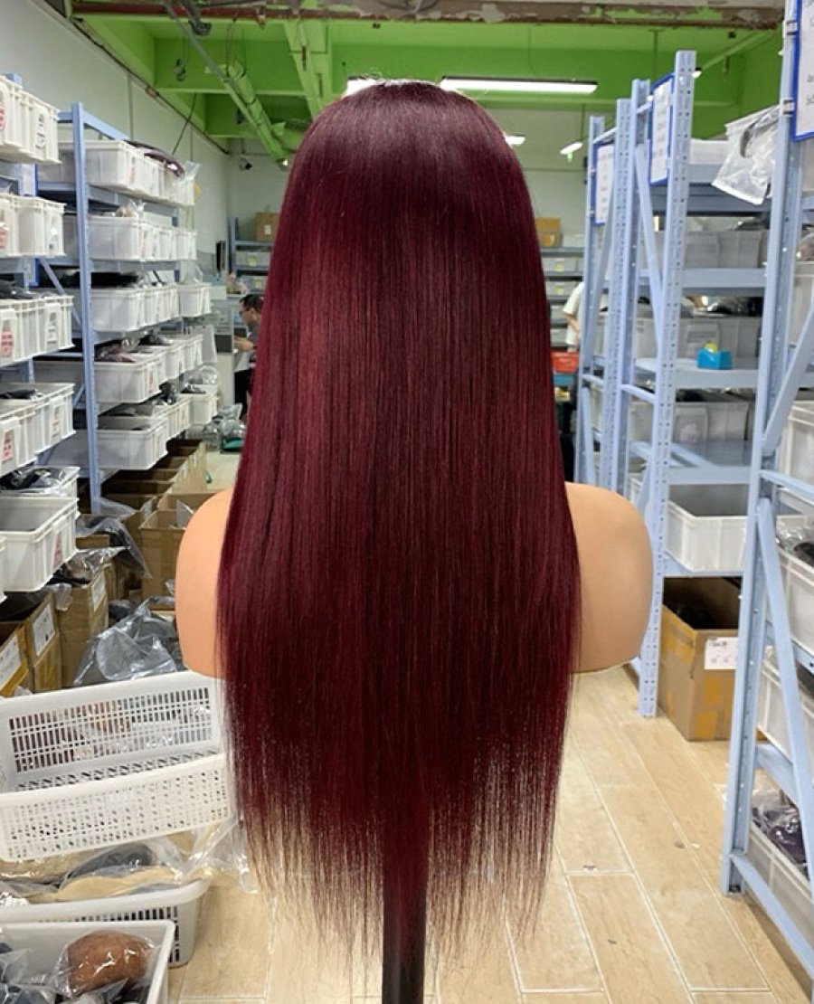 99J color 13x4 full frontal wig