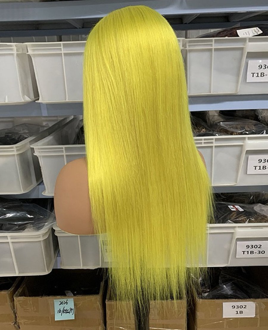 613 Light Color Lace Front Wig Human Hair Wigs