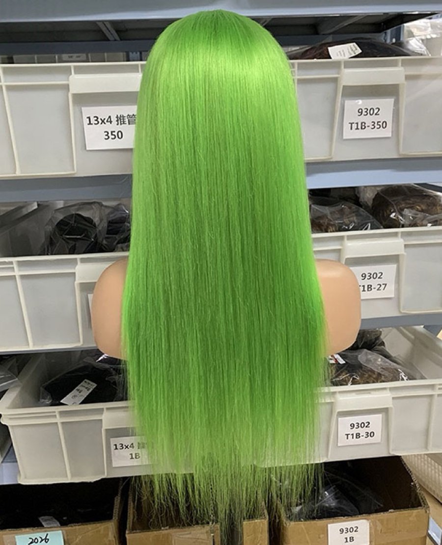 13x4 lace wig pre plucked hairline bleached knots
