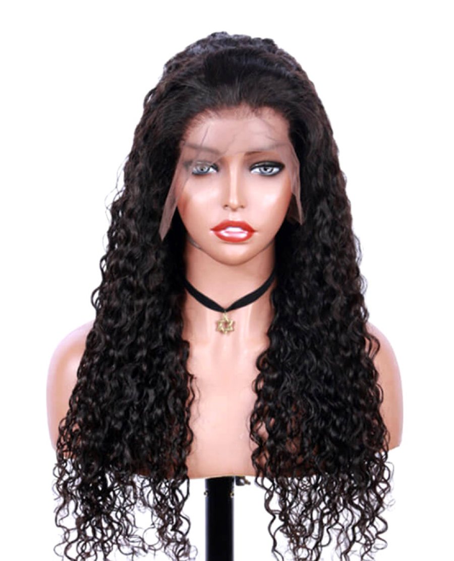 Brazilian Virgin 13x6 Lace Front Wig Jerry Curly Human Hair