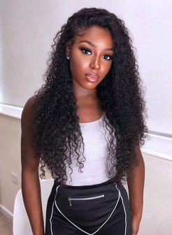 Brazilian Virgin 13x6 Lace Front Wig Jerry Curly Human Hair