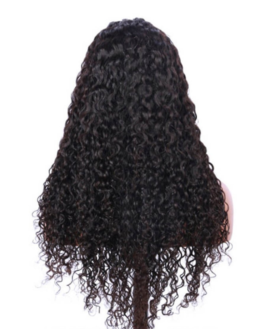 Brazilian Virgin 13x6 Lace Front Wig Jerry Curly Human Hair