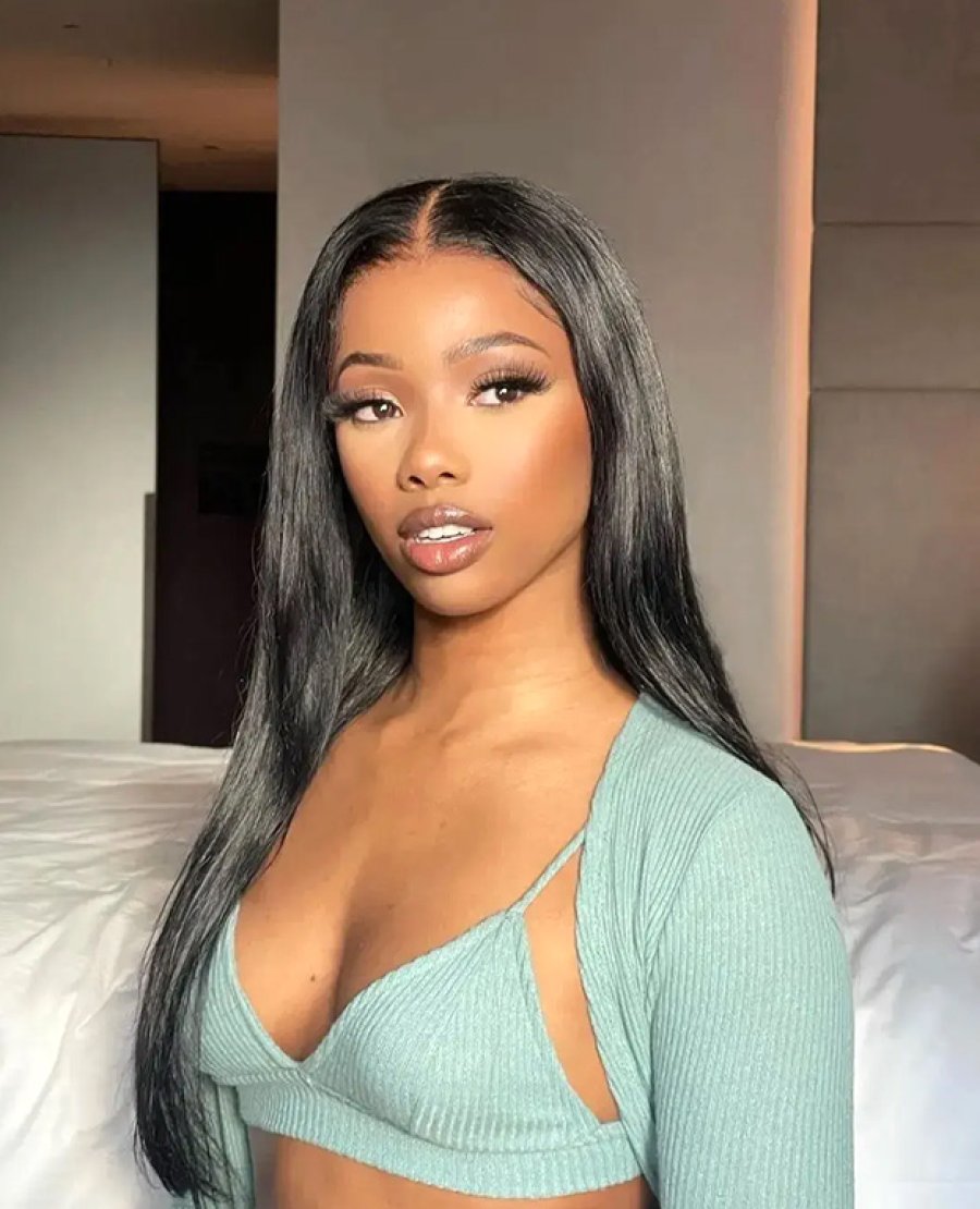 Glueless 5x5 HD Lace Straight With Baby Hair Pre Plucked Natural Black Color Wig