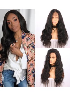 13x6 Lace Front Wig Long Length Body Wave Virgin Human Hair