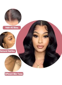 Body wave 13x4  full frontal lace wig
