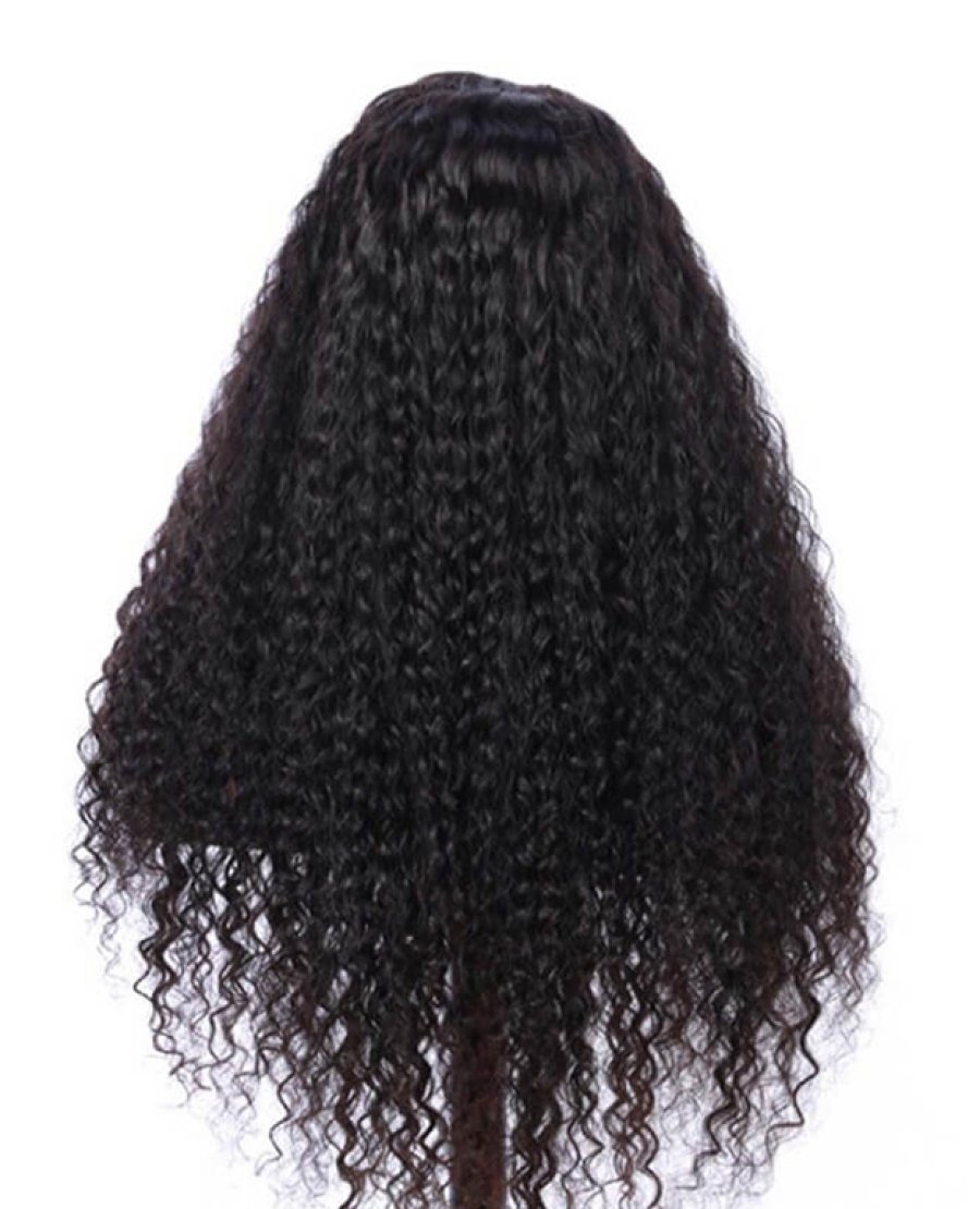 Jerry Curly Virgin Human Hair 13x4 Lace Front Wigs