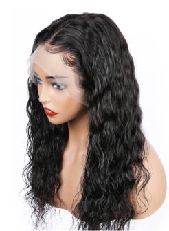 Natural Wave Virgin Human Hair 13x4 Lace Front Wigs