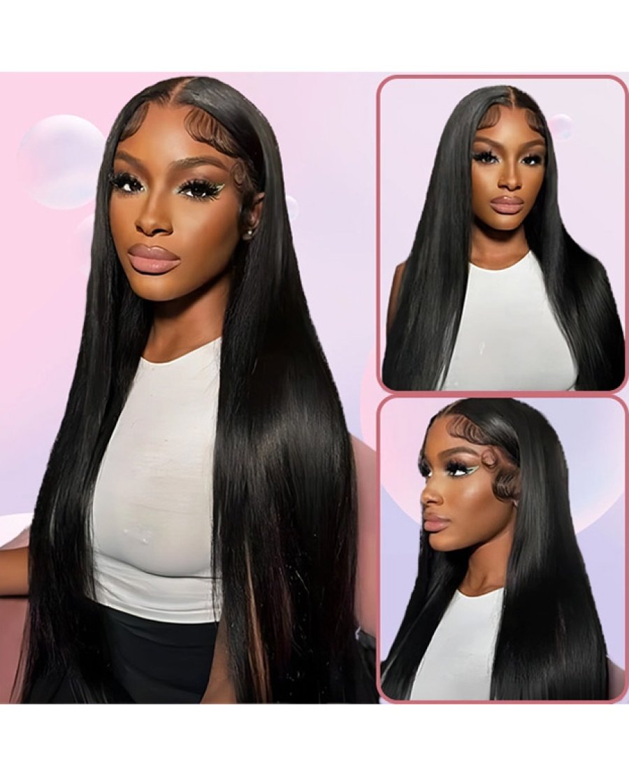 Straight 13x4 full frontal lace wigs