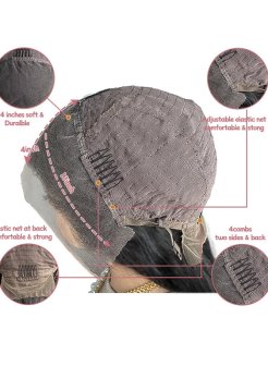 Water Wave 13 X 4 full frontal Lace Wigs For Women