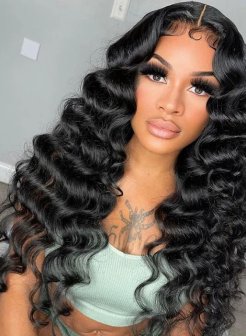 13x6 HD Lace Frontal Loose Deep Wave Human Hair