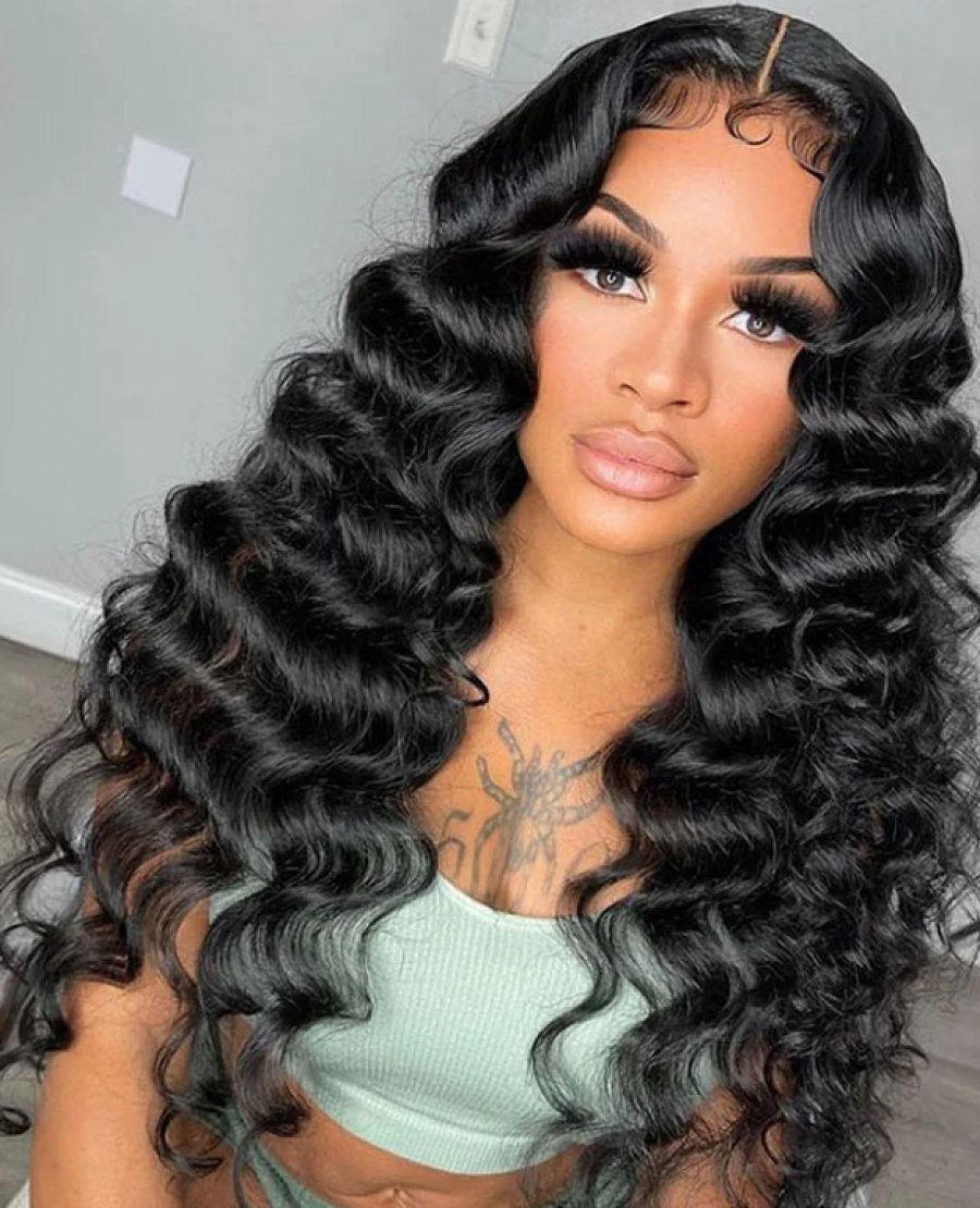 13x6 HD Lace Frontal Loose Deep Wave Human Hair