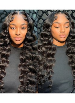 13x6 HD Lace Frontal Loose Deep Wave Human Hair