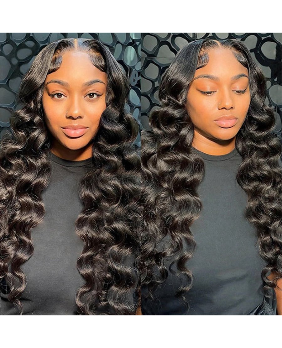 13x6 HD Lace Frontal Loose Deep Wave Human Hair