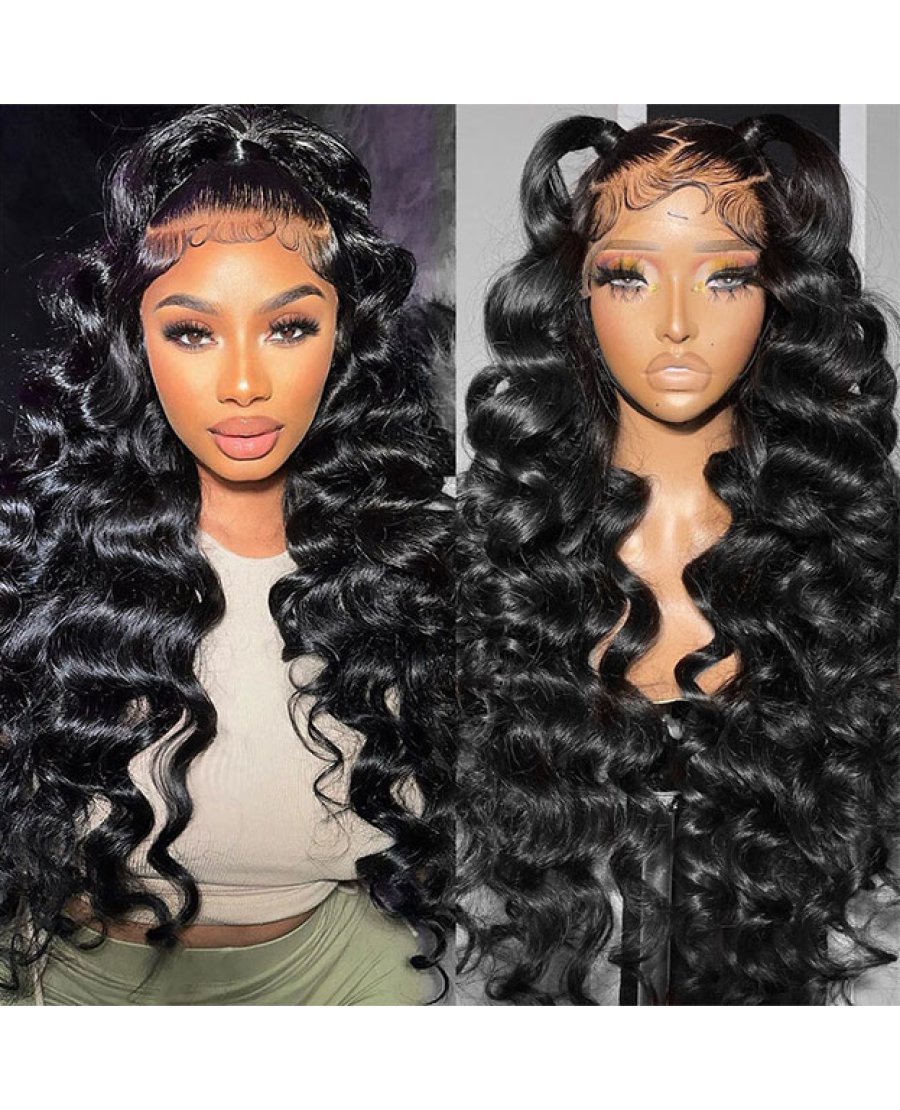 13x6 HD Lace Frontal Loose Deep Wave Human Hair