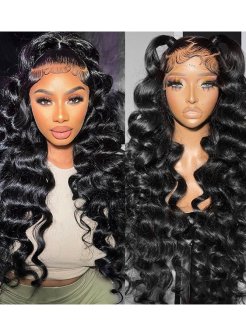 13x6 HD Lace Frontal Loose Deep Wave Human Hair