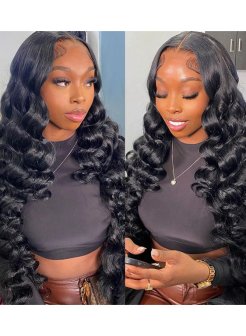 13x6 HD Lace Frontal Loose Deep Wave Human Hair