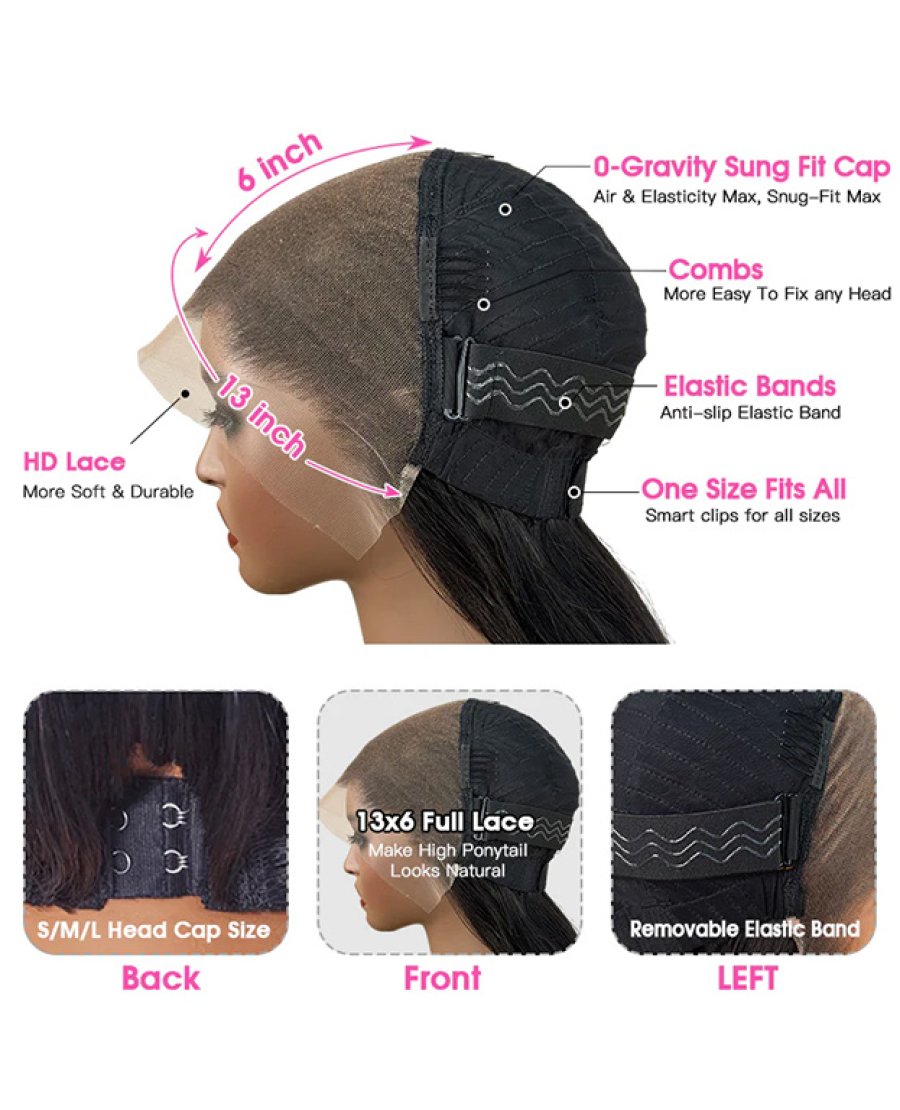 13x6 HD Lace Frontal Loose Deep Wave Human Hair